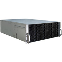 Inter-Tech 4U-4424 - Rack - Server - Schwarz - Silber -...