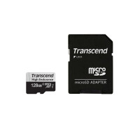 Transcend 350V - 128 GB - MicroSDXC - Klasse 10 - UHS-I - 95 MB/s - 45 MB/s