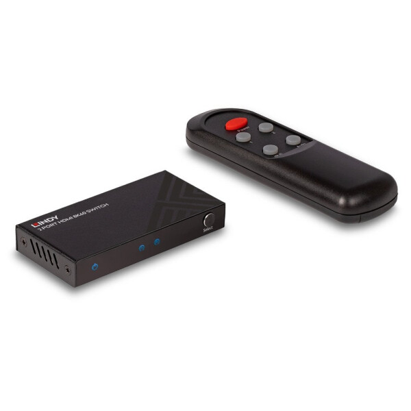 Lindy 38337 - HDMI - Mikro-USB - Metall - Schwarz - 60 Hz - 48 Gbit/s