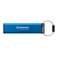 Kingston 256GB IronKey Keypad200 AES-256 - Flash-Speicher...