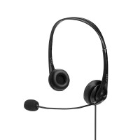 Lindy 42870 Binaural Kopfband Schwarz Headset