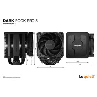 Be Quiet! Dark Rock Pro 5 CPU Kühler für Intel...