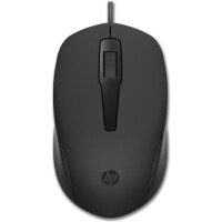 HP 150 Kabelgebundene Maus - Beidhändig - Optisch -...