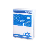Overland-Tandberg RDX SSD 1TB Kassette - RDX-Kartusche - RDX - 1000 GB - FAT32 - NTFS - exFAT - ext4 - Schwarz - 1500000 h