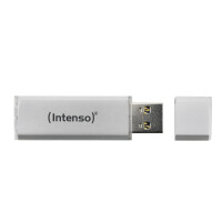Intenso 3521496 - 128 GB - USB Typ-A - 2.0 - 28 MB/s - Kappe - Silber