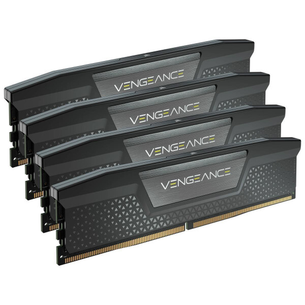 Corsair DDR5 128GB PC 5600 CL40 CORSAIR KIT (4x32GB) VENGEANCE Black retail - 128 GB