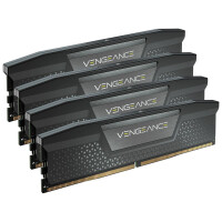 Corsair DDR5 128GB PC 5600 CL40 CORSAIR KIT (4x32GB) VENGEANCE Black retail - 128 GB