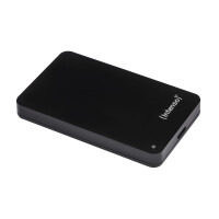 Intenso 2TB 2.5&quot; Memory Case USB 3.0 - 2000 GB - 2.5 Zoll - 3.2 Gen 1 (3.1 Gen 1) - 5400 RPM - Schwarz