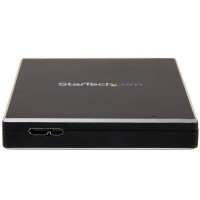 StarTech.com USB 3.1 Gen 2 (10 Gbps) Festplattengehäuse für 2,5" SATA Laufwerke - Speichergehäuse - 6.4 cm (2.5")