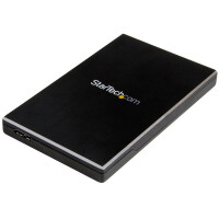 StarTech.com USB 3.1 Gen 2 (10 Gbps) Festplattengeh&auml;use f&uuml;r 2,5&quot; SATA Laufwerke - Speichergeh&auml;use - 6.4 cm (2.5&quot;)