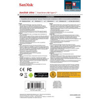 SanDisk Ultra Dual - USB-Flash-Laufwerk - 128 GB