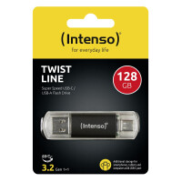 Intenso 3539491 - 128 GB - USB Type-A / USB Type-C - 3.2...