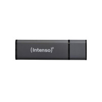 Intenso Alu Line - 4 GB - USB Typ-A - 2.0 - 28 MB/s - Kappe - Anthrazit