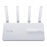 ASUS EBR63 – Expert WiFi - Wi-Fi 6 (802.11ax) - Dual-Band (2,4 GHz/5 GHz) - Eingebauter Ethernet-Anschluss - Weiß - Tabletop-Router