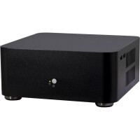 Inter-Tech A80 - Small Form Factor (SFF) - PC - Schwarz - ITX - Aluminium - 4 cm