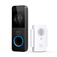 Anker Innovations Eufy Video Doorbell 1080p - Schwarz - Wei&szlig; - Haus - IP65 - 1600 x 1200 Pixel - 5 m - 1080p