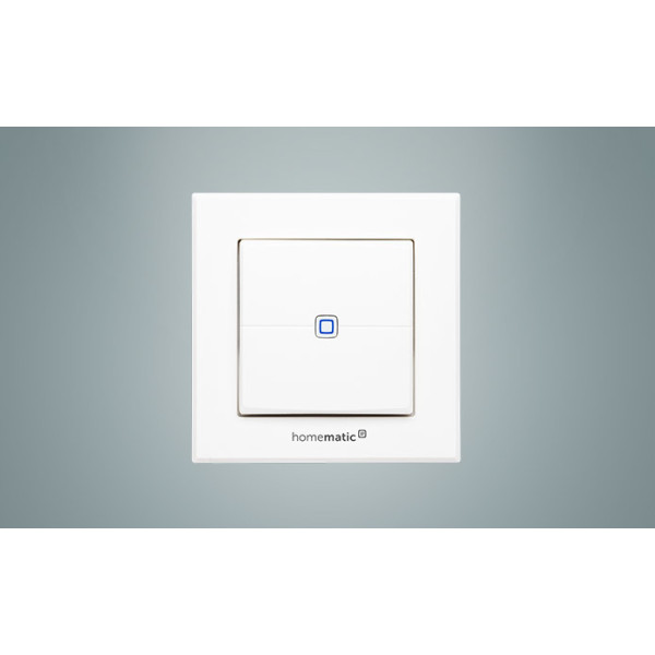 eQ-3 AG Homematic IP HMIP-WRC2 - Fußschalter - Weiß - CE - 86 mm - 19 mm - 86 mm