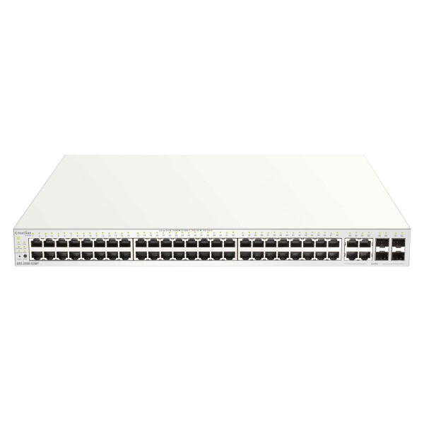 D-Link DBS-2000-52MP - Managed - L2 - Gigabit Ethernet (10/100/1000) - Power over Ethernet (PoE) - Rack-Einbau