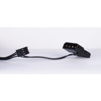 Inter-Tech Argus L-12025 - Ventilator - 12 cm - 1200 RPM - 59,46 cfm - Schwarz