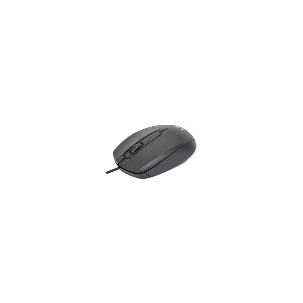 IC Intracom Comfort Ii Optische Usb-Maus schwarz - Maus - 1.000 dpi