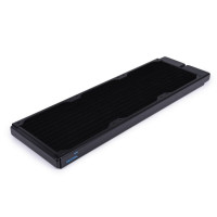 Alphacool 14437 - Radiator - Kupfer - Stahl - Schwarz - 1/4 Zoll - 0,8 bar - 3,6 Lüfter