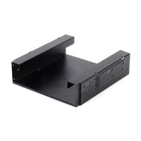 SilverStone SDP10 - HDD-Käfig - Stahl - Schwarz - 13,3 cm (5.25 Zoll) - 148 mm - 152,8 mm
