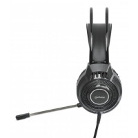 IC Intracom RGB LED Over-Ear USB Gaming-Headset Kabelgebunden - Mikrofon