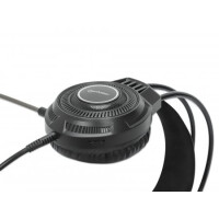 IC Intracom RGB LED Over-Ear USB Gaming-Headset Kabelgebunden - Mikrofon