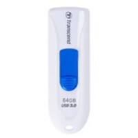 Transcend JetFlash 790 64GB - 64 GB - USB Typ-A - 3.2 Gen 1 (3.1 Gen 1) - Dia - 4,9 g - Wei&szlig;