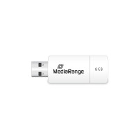 MEDIARANGE MR971 - 8 GB - USB Typ-A - 2.0 - 12 MB/s - Dia - Blau - Weiß