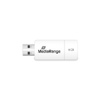 MEDIARANGE MR971 - 8 GB - USB Typ-A - 2.0 - 12 MB/s - Dia - Blau - Weiß