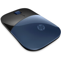 HP Wireless-Maus Z3700 - Beidhändig - Blue LED - RF Wireless - 1200 DPI - Schwarz - Blau