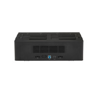 StarTech.com USB 3.0 4 Bay 2,5" / 3,5" SATA III Festplatten / SSD Dockingstation mit UASP und zwei Lüftern - Speichergehäuse - 4 Schächte ( SATA-600 )