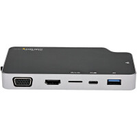 StarTech.com USB-C Multiport Adapter - USB-C auf 4K HDMI- oder VGA-Video mit 100W Power De