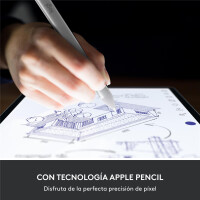 Logitech Crayon - Tablet - Apple - Silber - Weiß - Eingebaut - Lithium