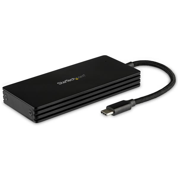 StarTech.com M.2-SSD-Geh&auml;use f&uuml;r M.2-SATA-Laufwerke - USB 3.1 (10 Gbit / s) - USB-C - SSD-Geh&auml;use - M.2 - M.2 - 6 Gbit/s - USB Anschluss - Schwarz