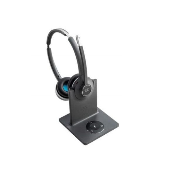 Cisco 562 - Kopfhörer - Kopfband - Büro/Callcenter - Schwarz - Grau - Binaural - Kabellos
