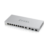 ZyXEL Switch smart managed Layer2 12 Port• 8x 1 GbE• 2x 2.5• SFP+• Desktop• - Switch - 12-Port