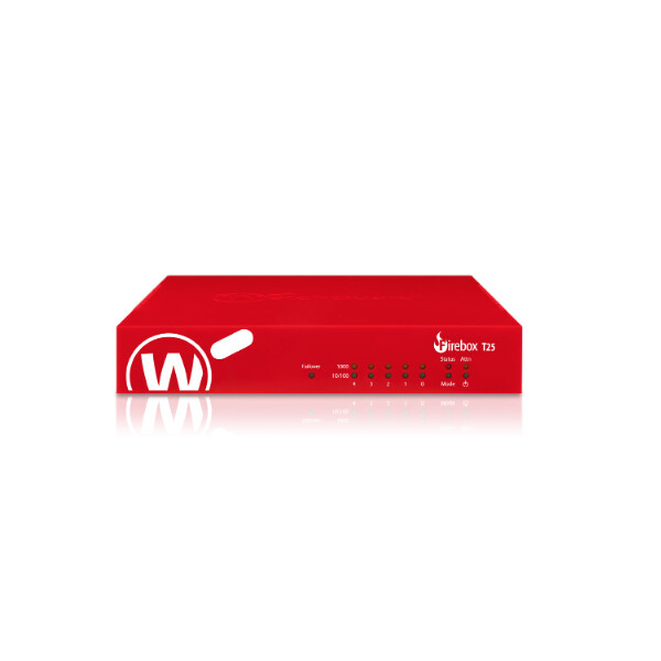 WatchGuard Firebox T25 with 3-yr Standard Support - 0,9 Gbps - VPN
