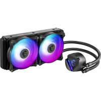 MSI MAG CORELIQUID 240R V2 - Kühler - 14,3 dB - 34,3 dB - 78,73 cfm - Schwarz