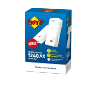 AVM FRITZ!Powerline 1240 AX WLAN Set - WLAN - Stromnetz (Powerline)
