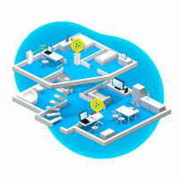 AVM FRITZ!Powerline 1240 AX WLAN Set - WLAN - Stromnetz (Powerline)