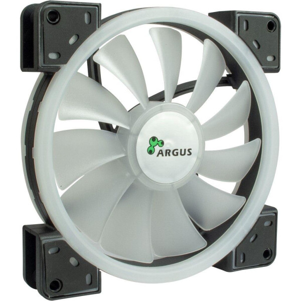 Inter-Tech 88885539 - Ventilator - 14 cm - 1200 RPM - 22 dB - 64,73 m³/h - Schwarz