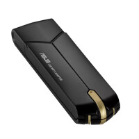ASUS USB-AX56 - Kabellos - USB - WLAN - 1775 Mbit/s - Schwarz - Gold
