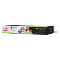 Techly Wandhalterung für LCD TV LED 43"-90" ,fix, schwarz