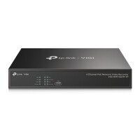 TP-LINK VIGI NVR1004H-4P - 4 Kan&auml;le - 3840 x 2160...