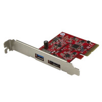 StarTech.com 2 Port USB 3.1 (10Gbit/s) und eSATA PCIe...