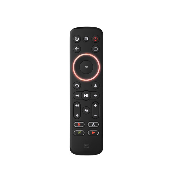 One for All Advanced RC7935 - TV - Audio - IR Wireless - Drucktasten - Schwarz