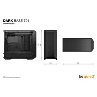 Be Quiet! Geh Dark Base 701 Black