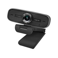 LogiLink Konferenz HD-USB-Webcam - 100&deg; - Dual-Mikrofon - manueller Fokus - 2 MP - 1920 x 1080 Pixel - Full HD - 30 fps - 640x480@30fps - 1280x720@30fps - 1920x1080@30fps - 1080p